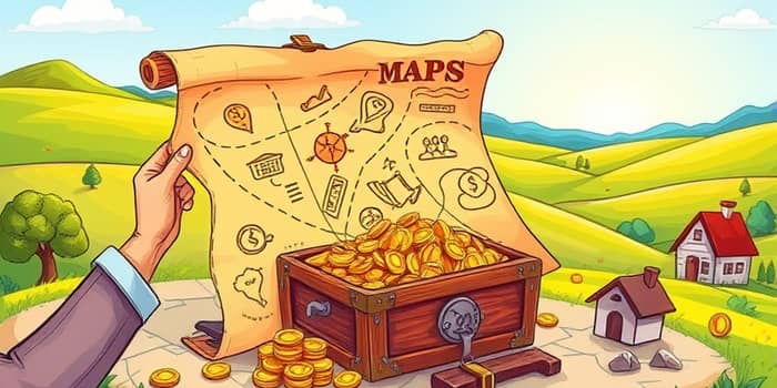 Tu Mapa de Riqueza: Establece Metas y Alcanza la Abundancia